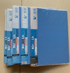 Bìa nhựa trong  20 lá A4 thiên long