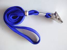 Dây đeo bảng tên thun kẹp