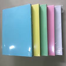 Giấy Bìa Ngoại A4 ( vàng,hồng,xanh dương,xanh lá)