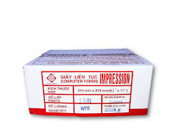 Giấy liên tục 1 liên  210x279