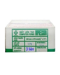 Giấy liên tục 1 liên  240x279
