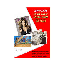 Giấy in ảnh Gold 1 mặt bóng 135g A4