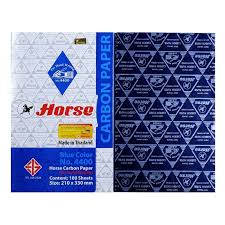 Giấy Than horse xanh