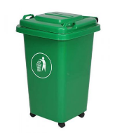 Thùng Rác Nắp Bật Đại 45m N.742