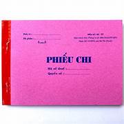 Phiếu chi 1 liên (100 tờ)